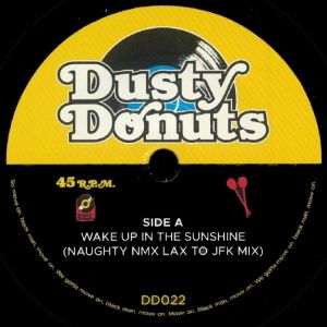 Vinyl and CD's on the Dusty Donuts label at Jazzman Records